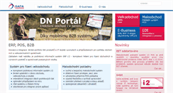 Desktop Screenshot of data-norms.cz